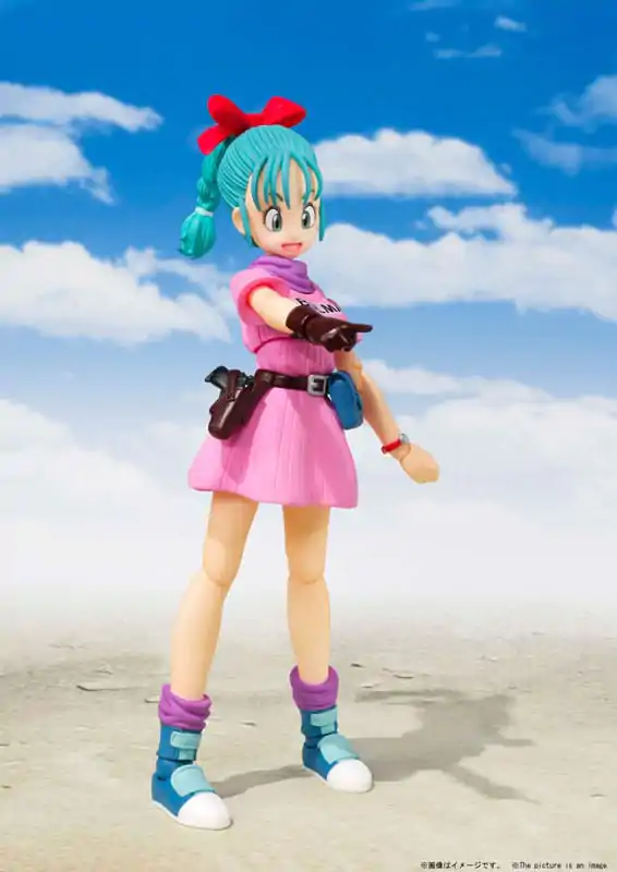 Dragon Ball S.H. Figuarts akcijska figura Bulma Adventure Begins 16 cm fotografija izdelka