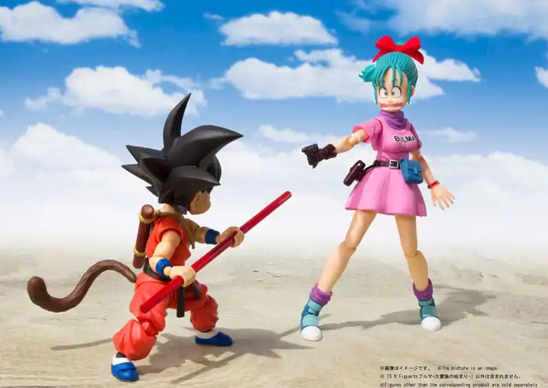 Dragon Ball S.H. Figuarts akcijska figura Bulma Adventure Begins 16 cm fotografija izdelka