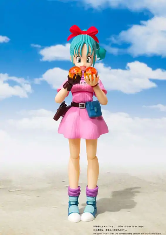 Dragon Ball S.H. Figuarts akcijska figura Bulma Adventure Begins 16 cm fotografija izdelka