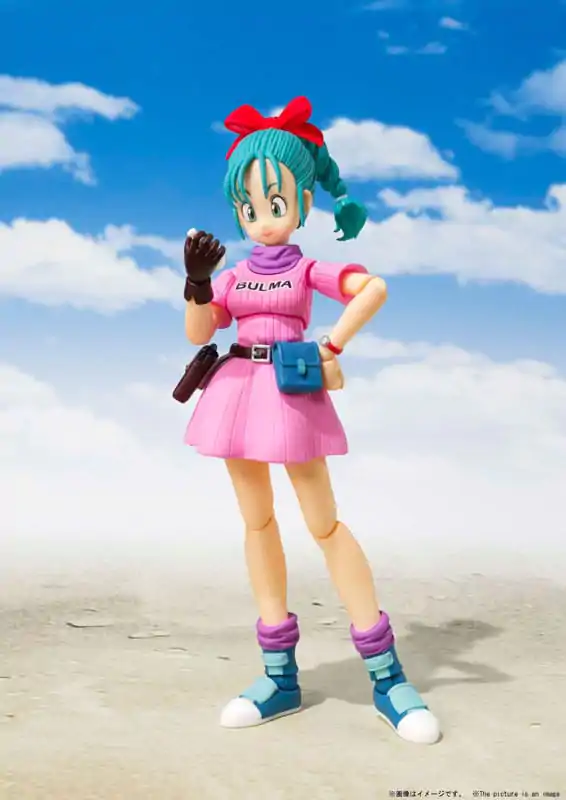 Dragon Ball S.H. Figuarts akcijska figura Bulma Adventure Begins 16 cm fotografija izdelka