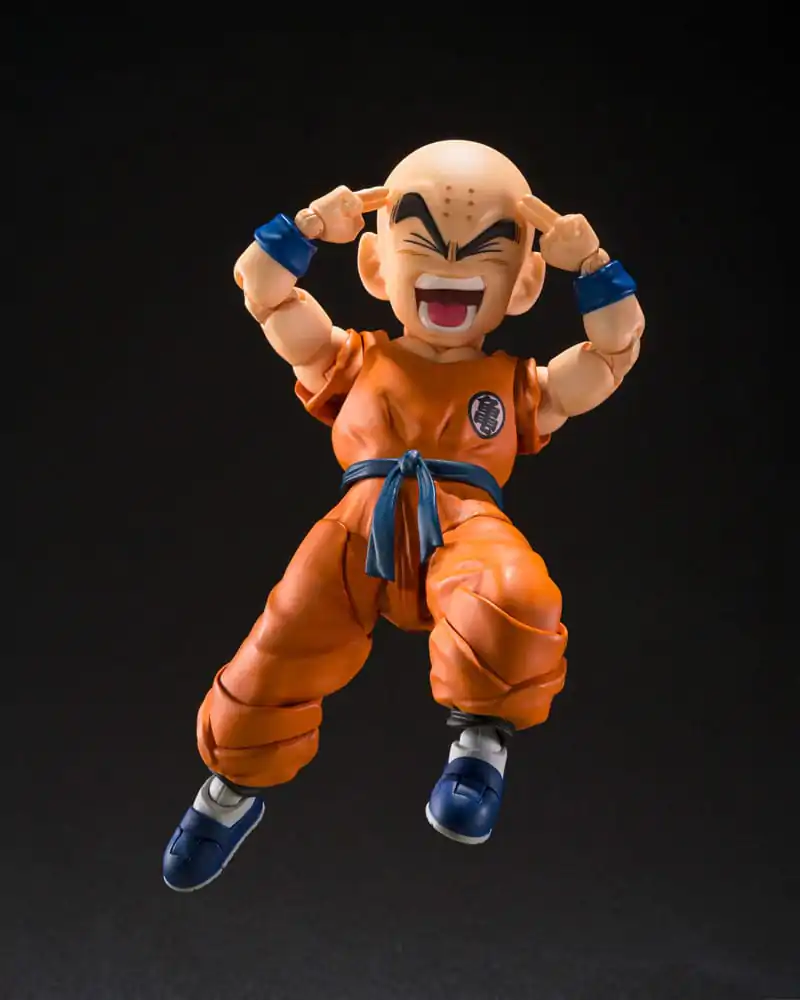 Dragon Ball S.H.Figuarts Akcijska figura Krillin Son Goku´s old Friend 11 cm fotografija izdelka