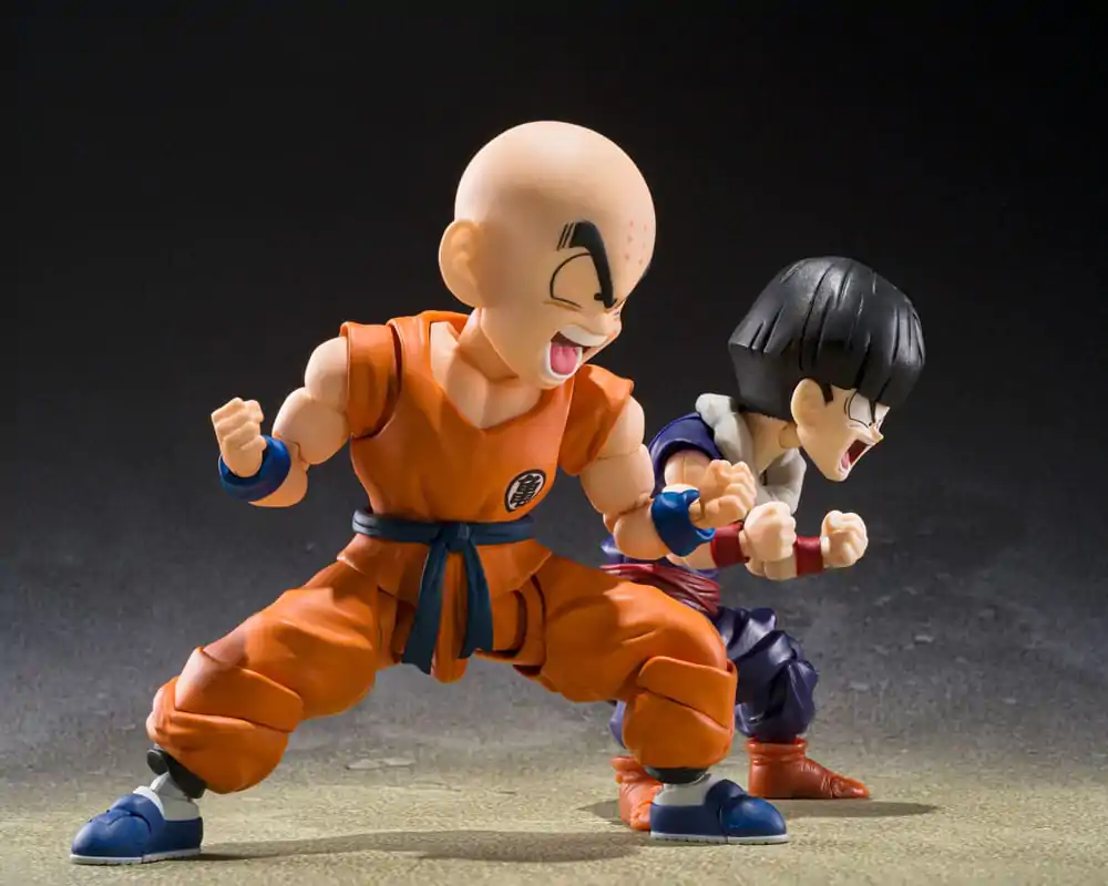 Dragon Ball S.H.Figuarts Akcijska figura Krillin Son Goku´s old Friend 11 cm fotografija izdelka