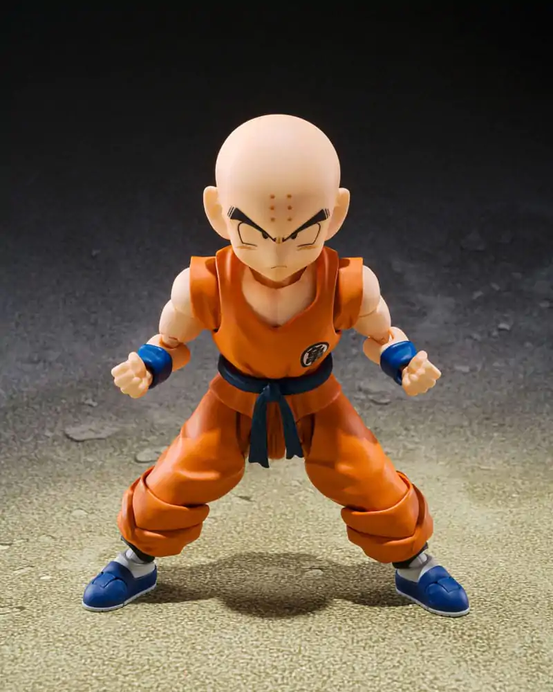 Dragon Ball S.H.Figuarts Akcijska figura Krillin Son Goku´s old Friend 11 cm fotografija izdelka