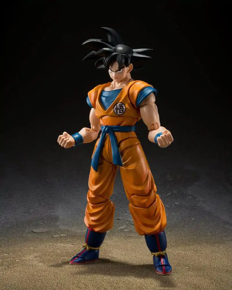 Dragon Ball S.H. Figuarts akcijska figura Son Goku Super Hero 14 cm fotografija izdelka