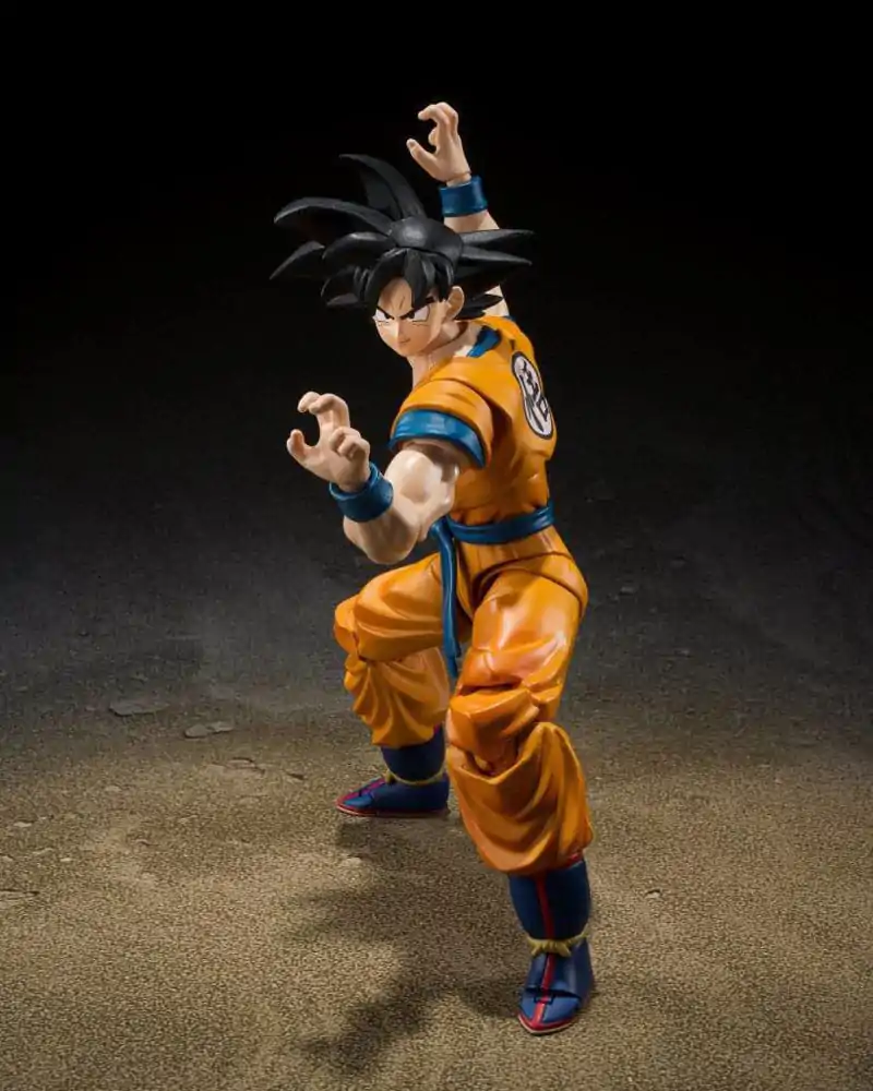 Dragon Ball S.H. Figuarts akcijska figura Son Goku Super Hero 14 cm fotografija izdelka