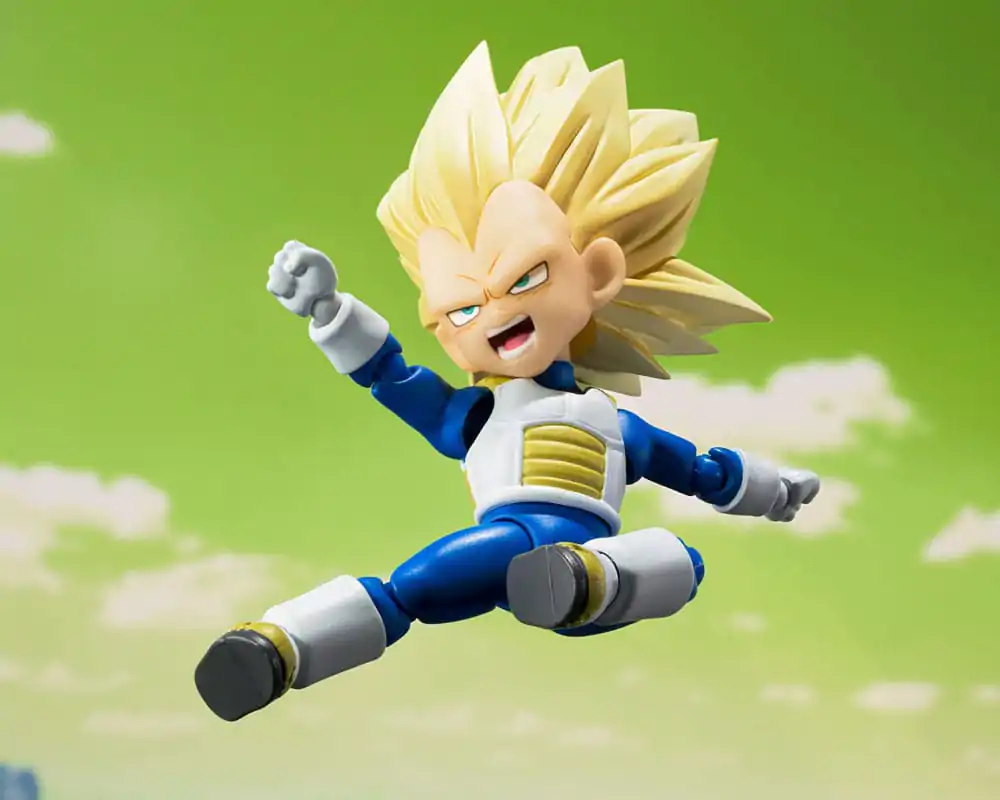 Dragon Ball S.H.Figuarts akcijska figura Super Saiyan 3 Vegeta (mini) Daima 8 cm fotografija izdelka