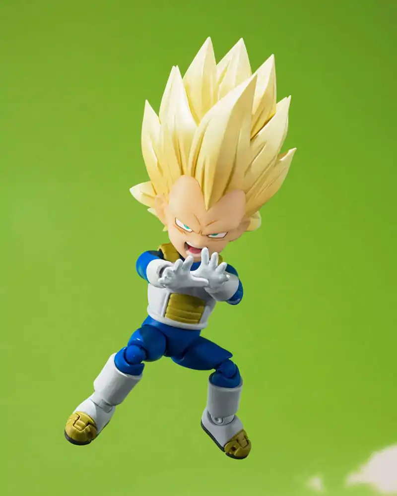 Dragon Ball S.H.Figuarts akcijska figura Super Saiyan 3 Vegeta (mini) Daima 8 cm fotografija izdelka