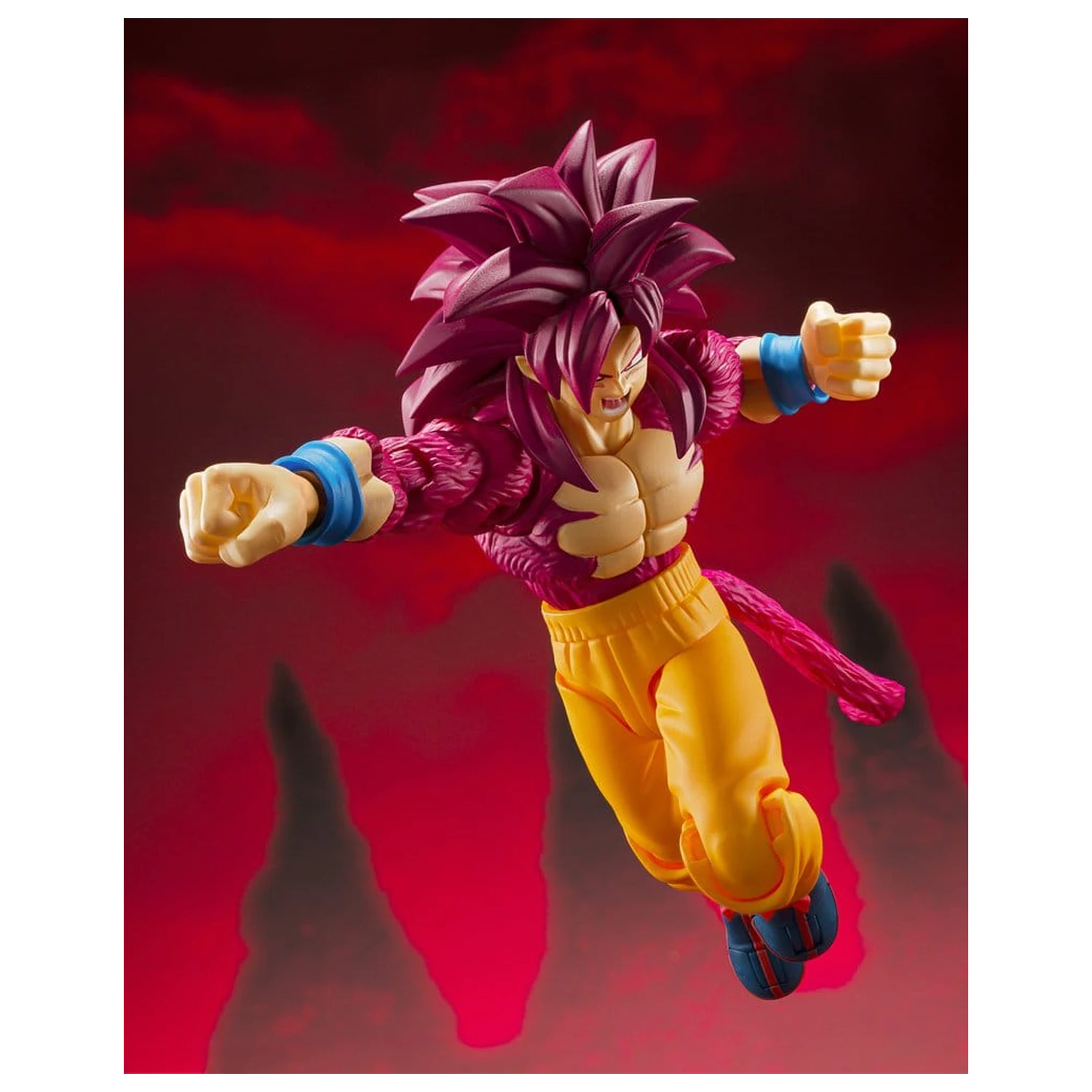 Dragon Ball S.H. Figuarts akcijska figura Super Saiyan 4 Son Goku -Daima- 15 cm fotografija izdelka
