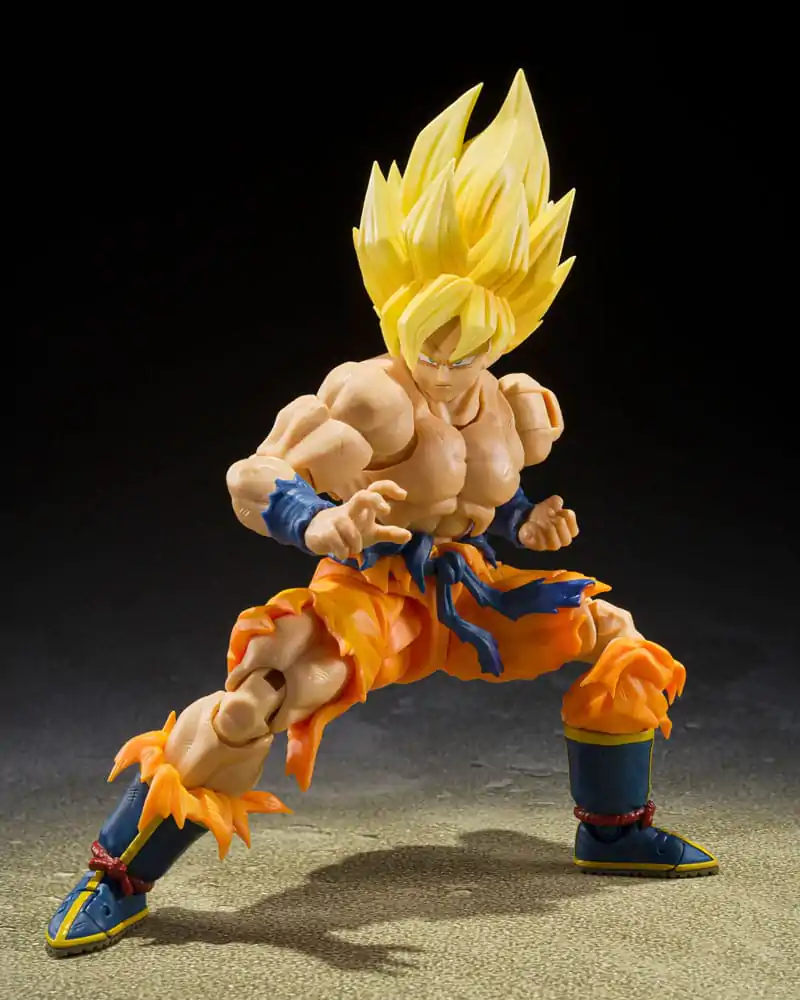 Dragon Ball S.H. Figuarts Akcijska Figura Super Saiyan Son Goku Legendary Super Saiyan (Best Selection) 15 cm fotografija izdelka