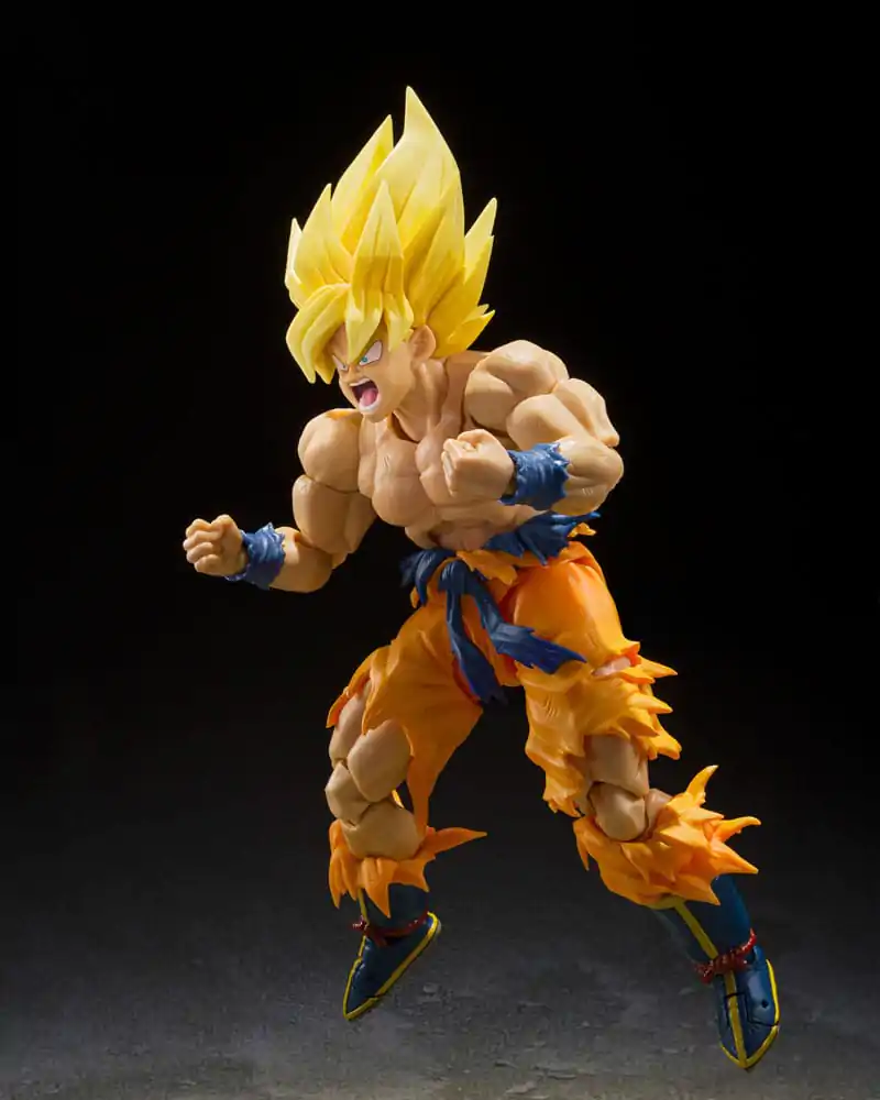 Dragon Ball S.H. Figuarts Akcijska Figura Super Saiyan Son Goku Legendary Super Saiyan (Best Selection) 15 cm fotografija izdelka