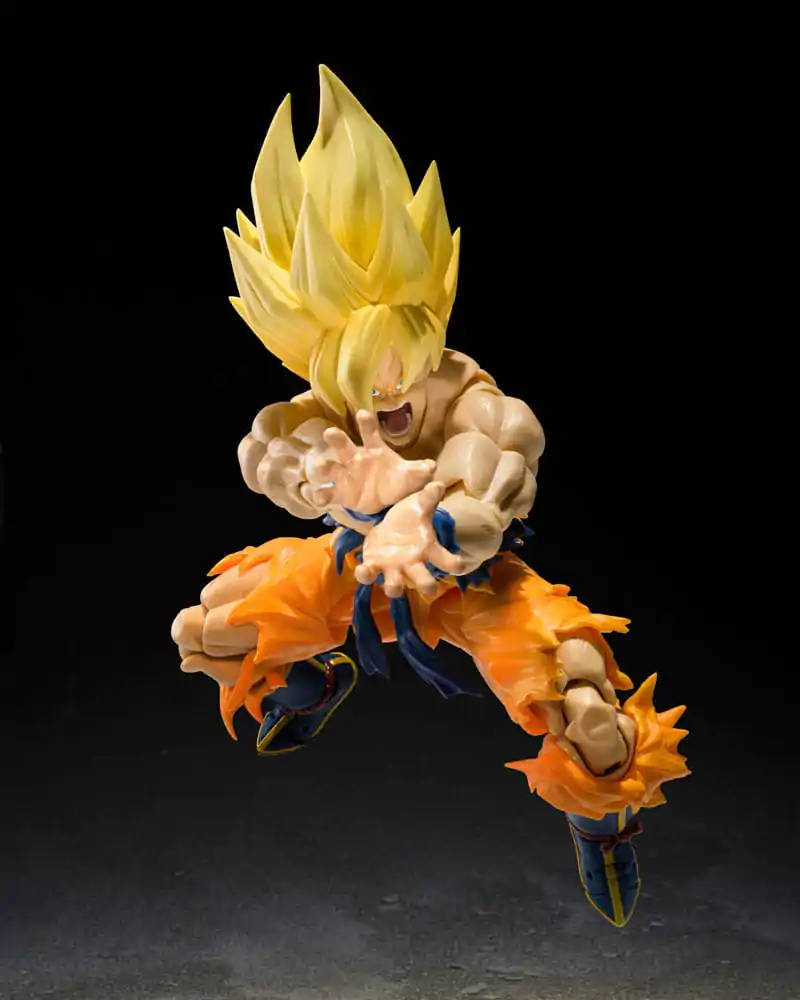 Dragon Ball S.H. Figuarts Akcijska Figura Super Saiyan Son Goku Legendary Super Saiyan (Best Selection) 15 cm fotografija izdelka