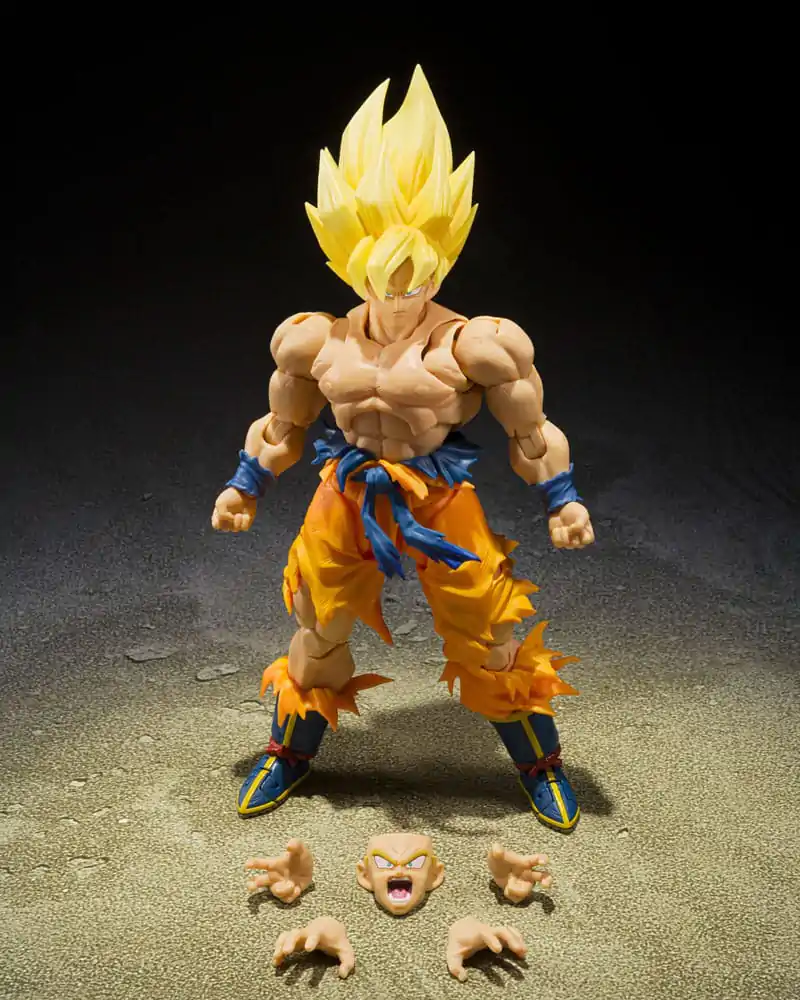 Dragon Ball S.H. Figuarts Akcijska Figura Super Saiyan Son Goku Legendary Super Saiyan (Best Selection) 15 cm fotografija izdelka