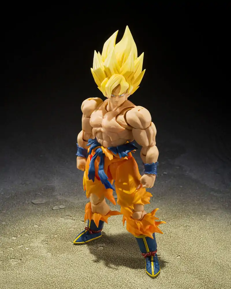 Dragon Ball S.H. Figuarts Akcijska Figura Super Saiyan Son Goku Legendary Super Saiyan (Best Selection) 15 cm fotografija izdelka