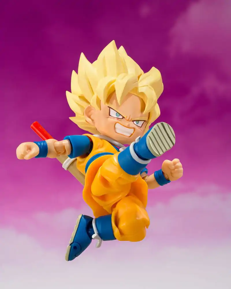 Dragon Ball S.H.Figuarts akcijska figura Super Saiyan Son Goku (mini) Daima 8 cm fotografija izdelka