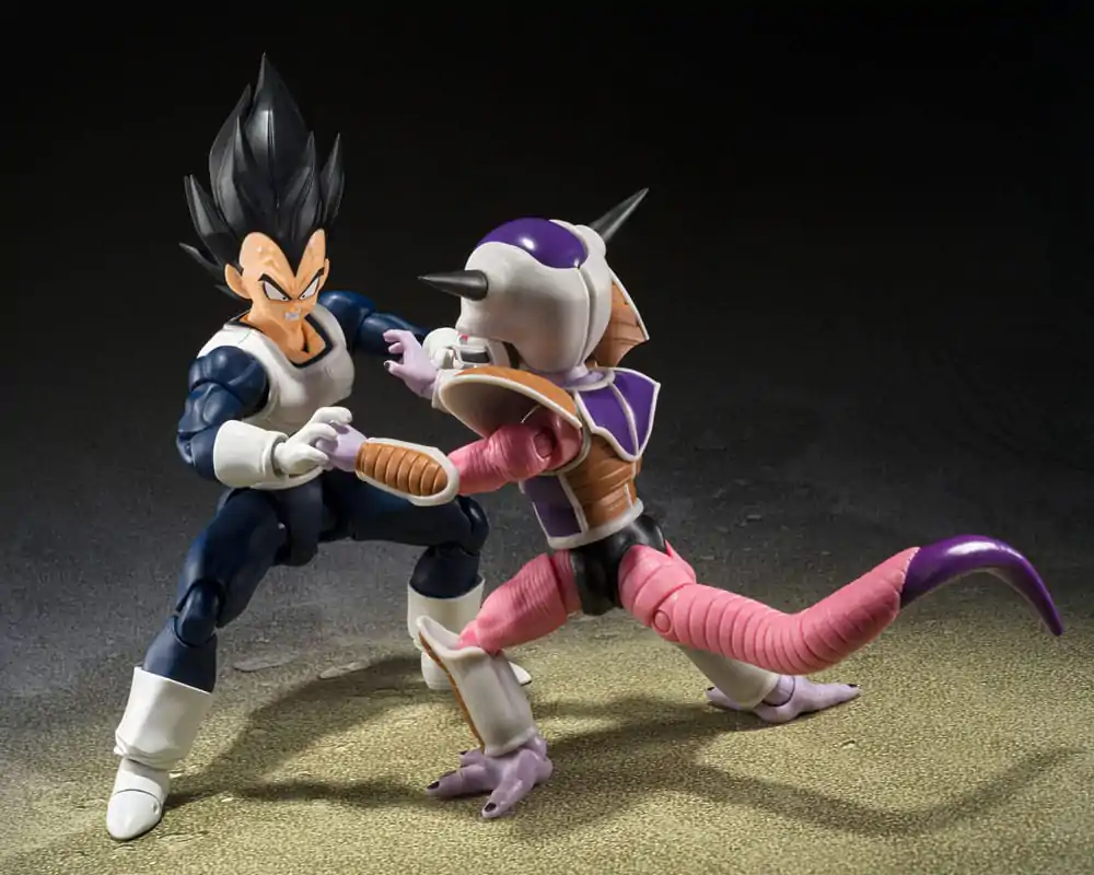 Dragon Ball S.H. Figuarts akcijska figura Vegeta Old Battle Clothes 14 cm fotografija izdelka