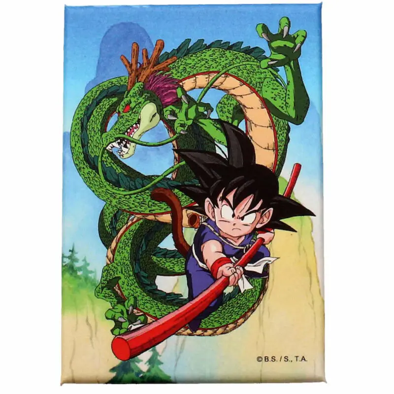 Dragon Ball Magnet Shenron in Goky - Magnet fotografija izdelka