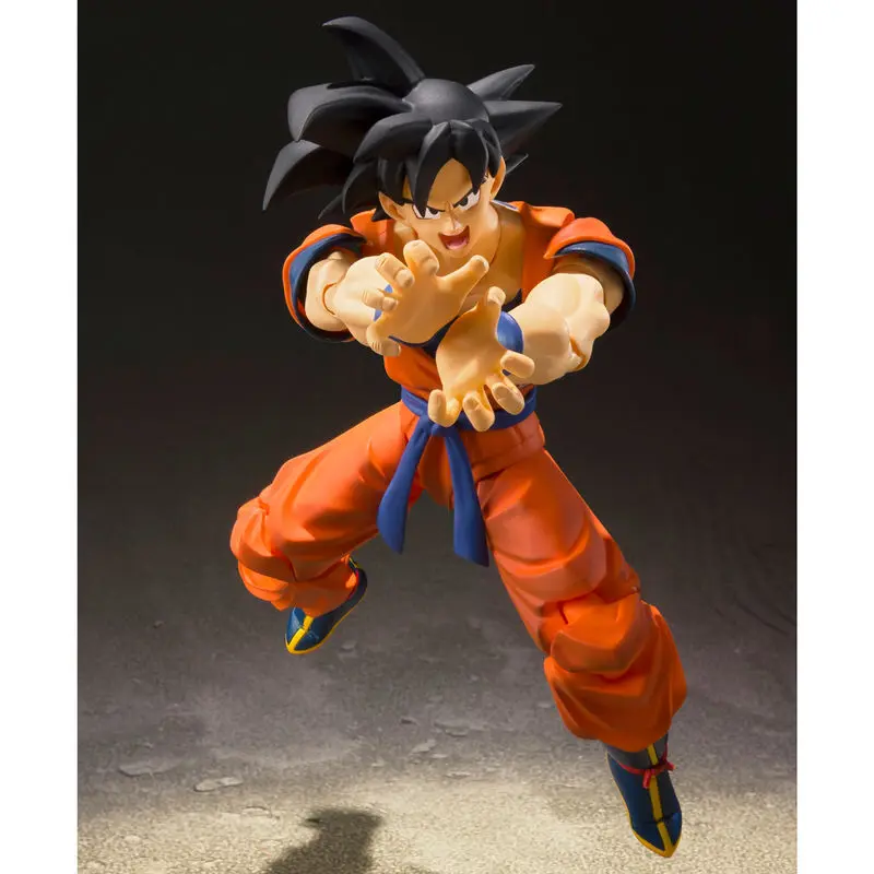 Dragonball Z S.H. Figuarts akcijska figura Son Goku (A Saiyan Raised On Earth) 14 cm fotografija izdelka