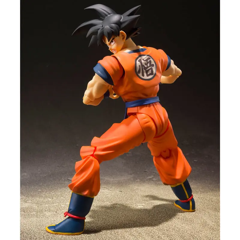 Dragonball Z S.H. Figuarts akcijska figura Son Goku (A Saiyan Raised On Earth) 14 cm fotografija izdelka