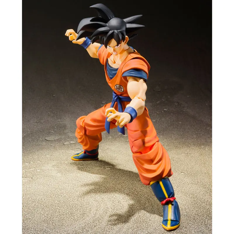Dragonball Z S.H. Figuarts akcijska figura Son Goku (A Saiyan Raised On Earth) 14 cm fotografija izdelka