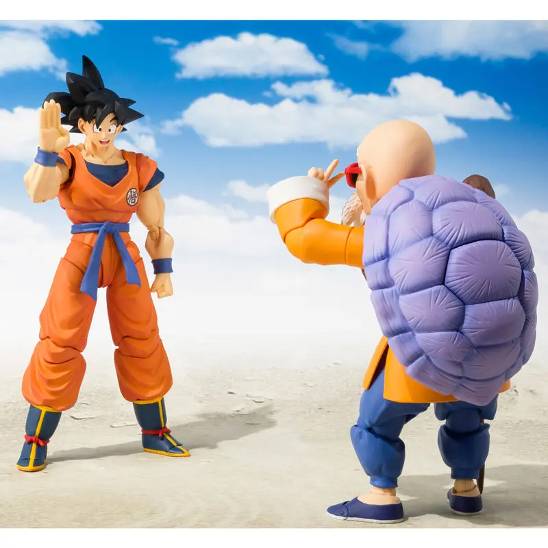 Dragonball Z S.H. Figuarts akcijska figura Son Goku (A Saiyan Raised On Earth) 14 cm fotografija izdelka