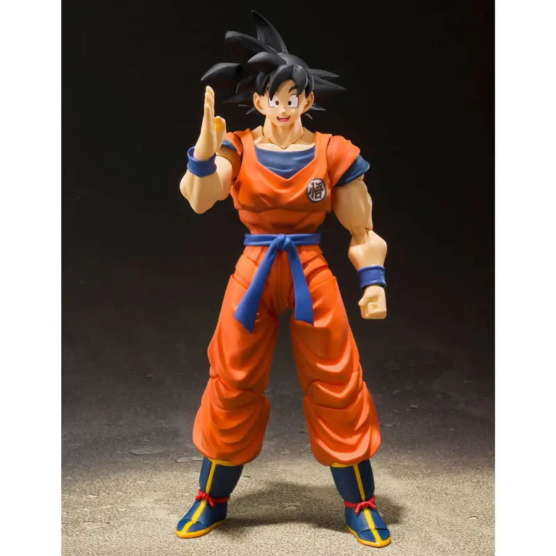 Dragonball Z S.H. Figuarts akcijska figura Son Goku (A Saiyan Raised On Earth) 14 cm fotografija izdelka