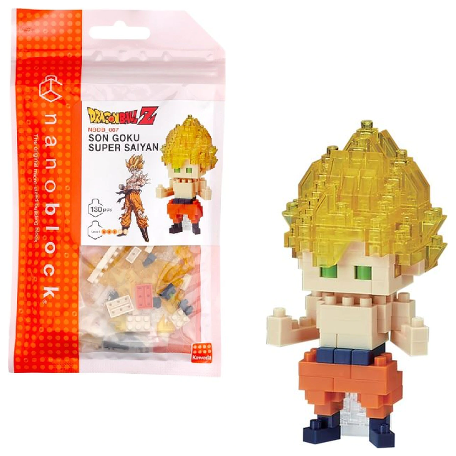 Dragon Ball Son Goku Super Saiyan figura Nanoblock 10 cm fotografija izdelka