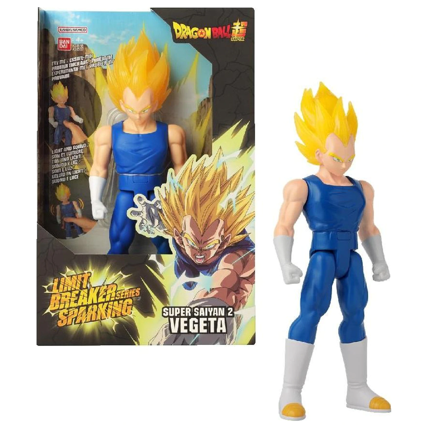 Dragon Ball SS2 Vegeta Limit Breaker Sparking figura 30 cm fotografija izdelka