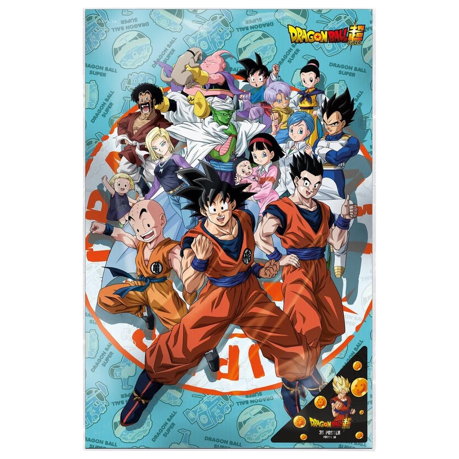 Dragon Ball Super 3D plakat Universe Survival 38 x 58 cm fotografija izdelka