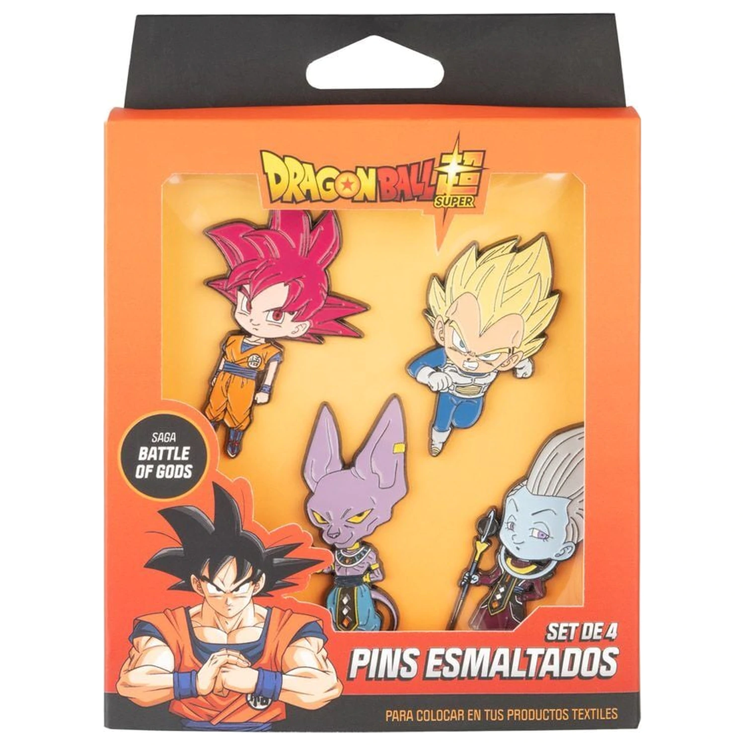 Dragon Ball Super set 4 značk fotografija izdelka