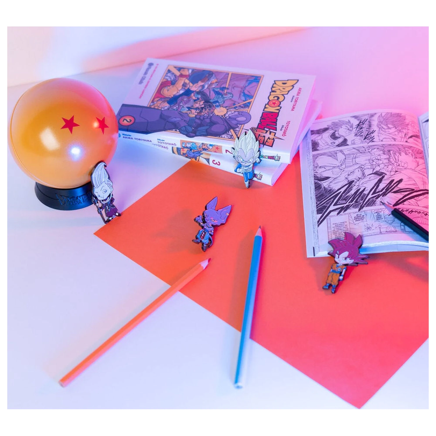 Dragon Ball Super set 4 značk fotografija izdelka