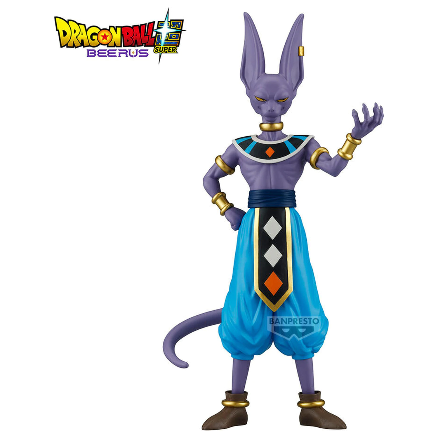Dragon Ball Super Beerus Solid Edge Works Beerus figura 20cm fotografija izdelka