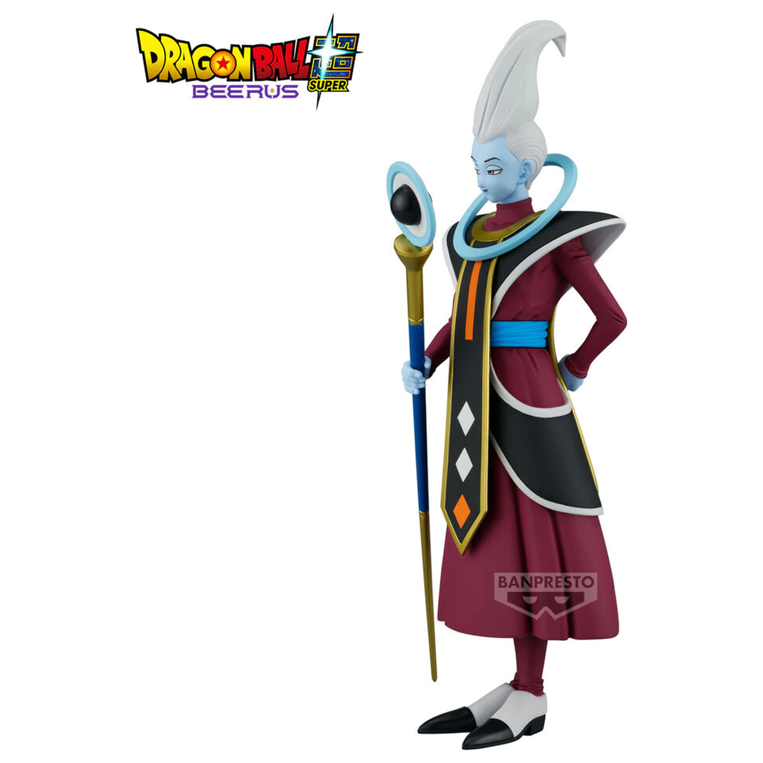 Dragon Ball Super Beerus Solid Edge Works Whis figura 22 cm fotografija izdelka