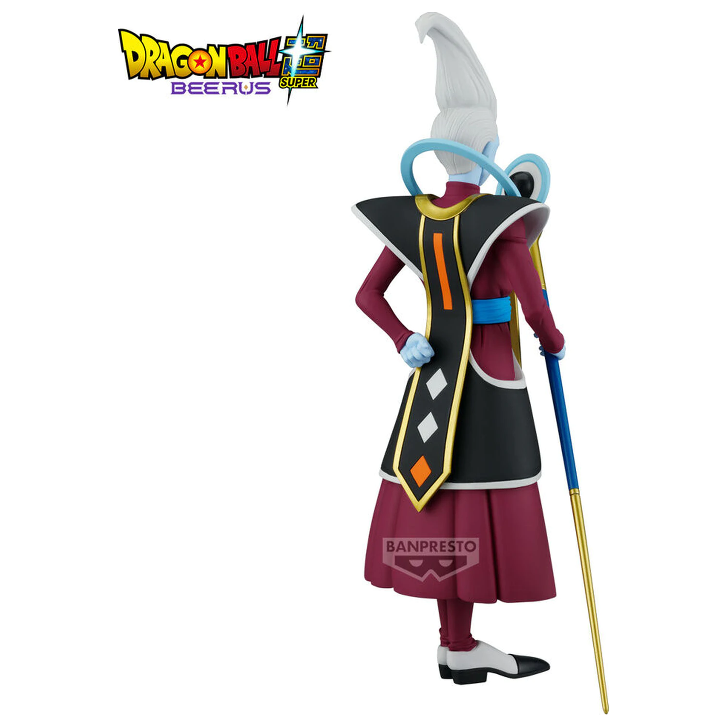 Dragon Ball Super Beerus Solid Edge Works Whis figura 22 cm fotografija izdelka