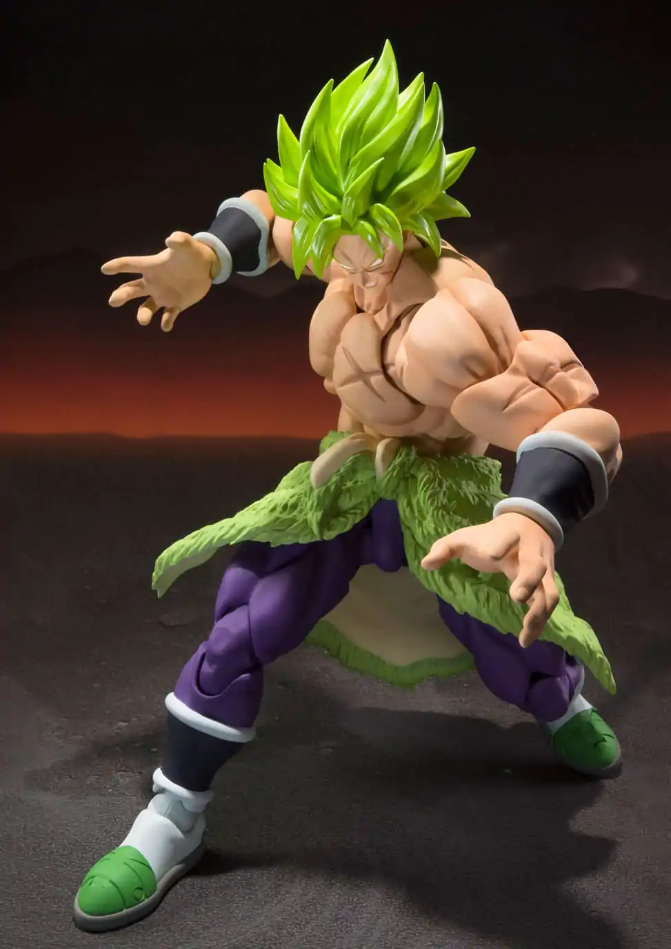 Dragon Ball Super Broly S.H. Figuarts akcijska figura Super Saiyan Broly Fullpower 22 cm fotografija izdelka