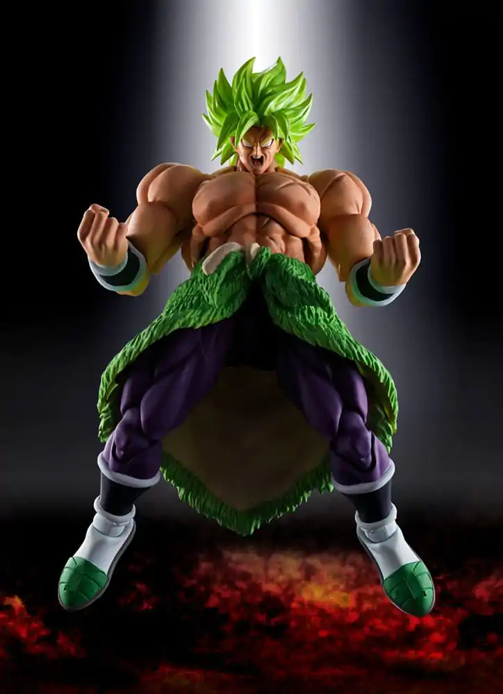 Dragon Ball Super Broly S.H. Figuarts akcijska figura Super Saiyan Broly Fullpower 22 cm fotografija izdelka