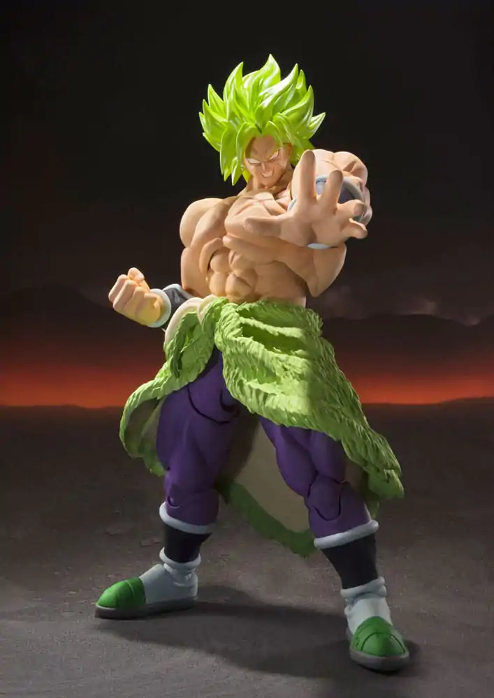 Dragon Ball Super Broly S.H. Figuarts akcijska figura Super Saiyan Broly Fullpower 22 cm fotografija izdelka