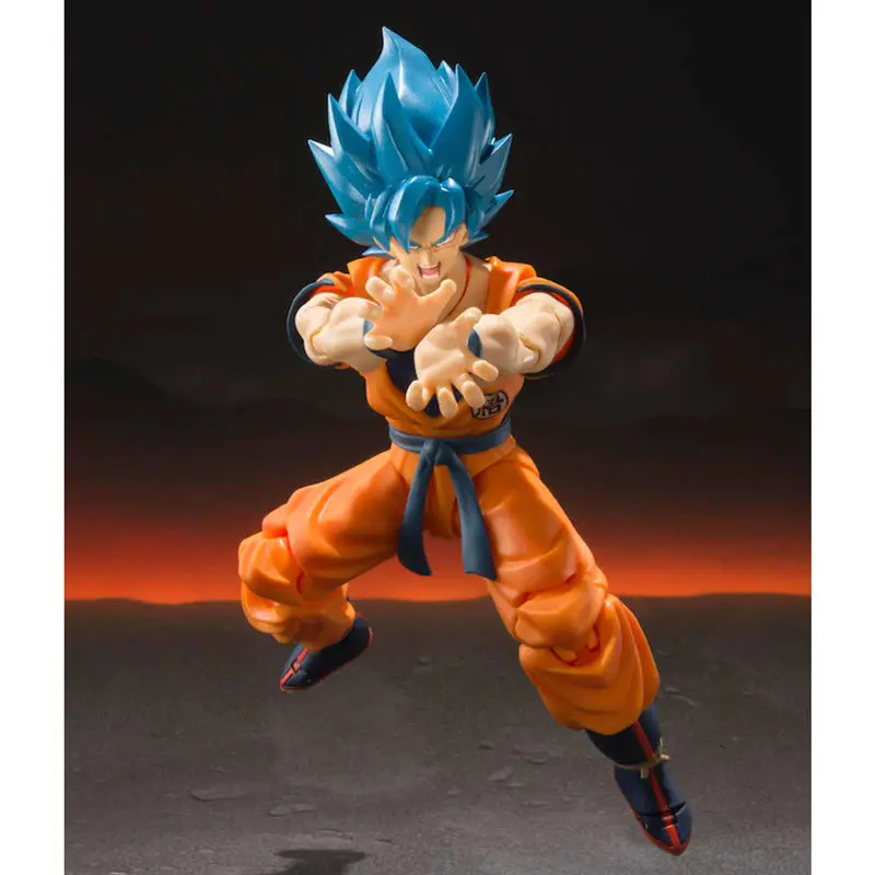 Dragon Ball Super Broly S.H. Figuarts akcijska figura Super Saiyan God Super Saiyan Goku Super 14 cm fotografija izdelka