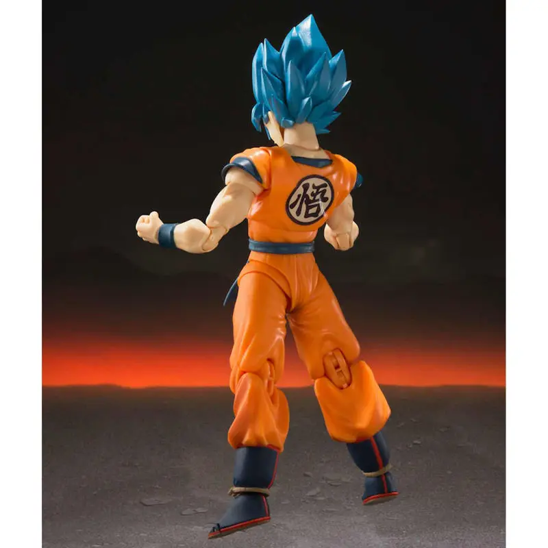 Dragon Ball Super Broly S.H. Figuarts akcijska figura Super Saiyan God Super Saiyan Goku Super 14 cm fotografija izdelka