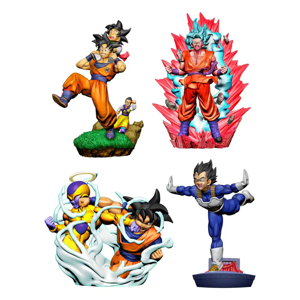Dragon Ball Super Dracap Trading Figura, paket 4 figuric Re: Birth Limit Breaking Ver. 8 cm fotografija izdelka