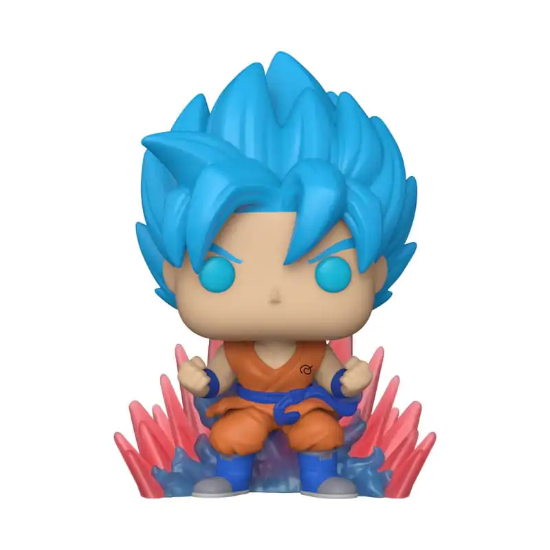 Dragon Ball Super Funko POP! Animation Vinyl Figure SSGSS Goku (Kaio-Ken Times Twenty)(GW) 9 cm fotografija izdelka