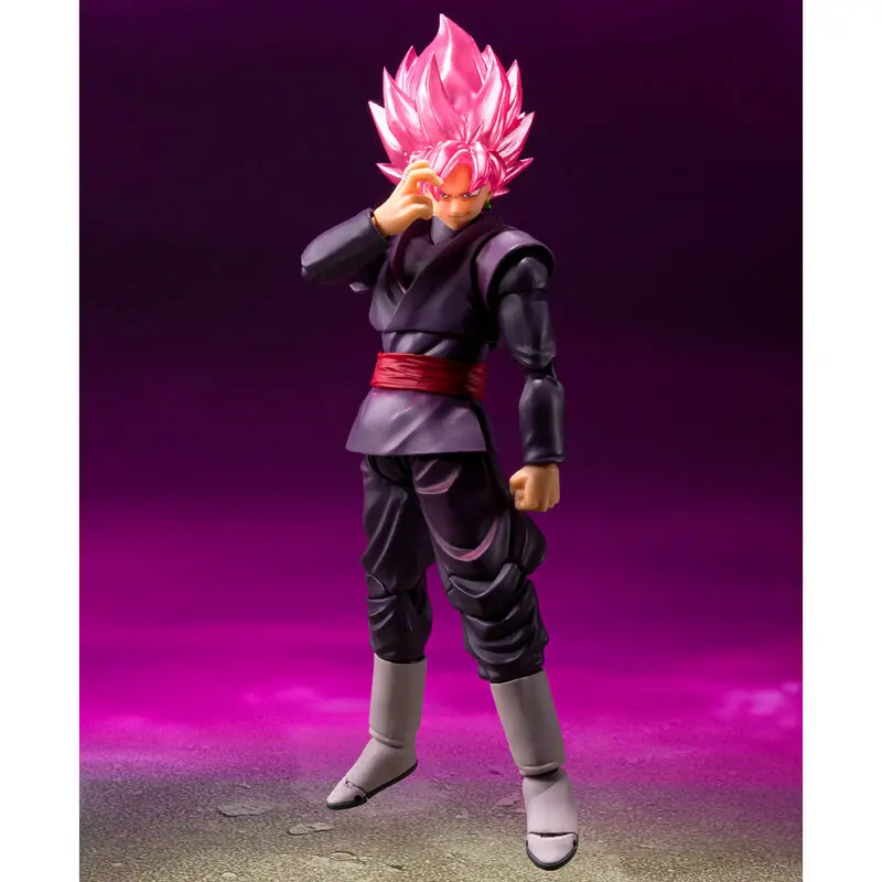 Dragon Ball Super S.H. Figuarts akcijska figura Goku Black - Super Saiyan Rose 14 cm fotografija izdelka