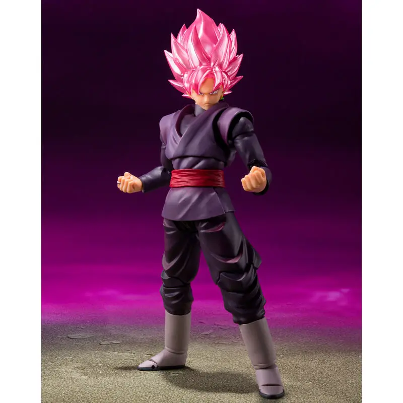 Dragon Ball Super S.H. Figuarts akcijska figura Goku Black - Super Saiyan Rose 14 cm fotografija izdelka