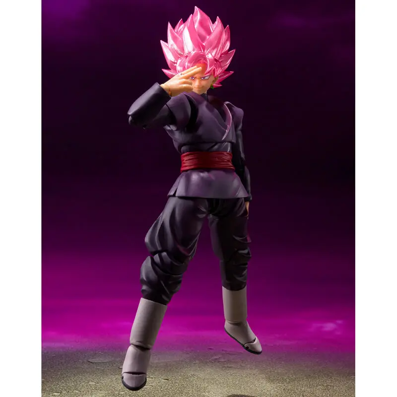 Dragon Ball Super S.H. Figuarts akcijska figura Goku Black - Super Saiyan Rose 14 cm fotografija izdelka