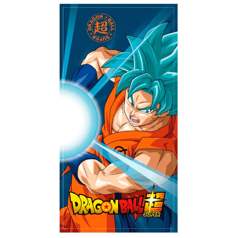 Dragon Ball Super Goku Super Saiyan Blue microfibre brisača za plažo fotografija izdelka