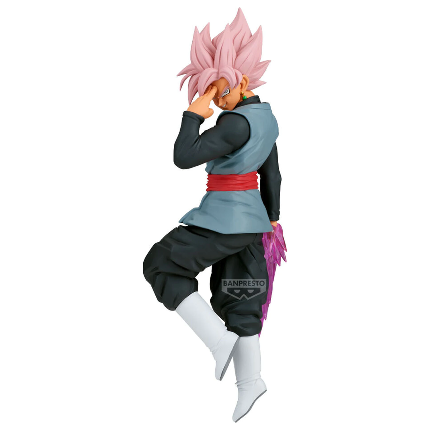 Dragon Ball Super Match Makers Goku Black Super Saiyan Rose figura 23cm fotografija izdelka