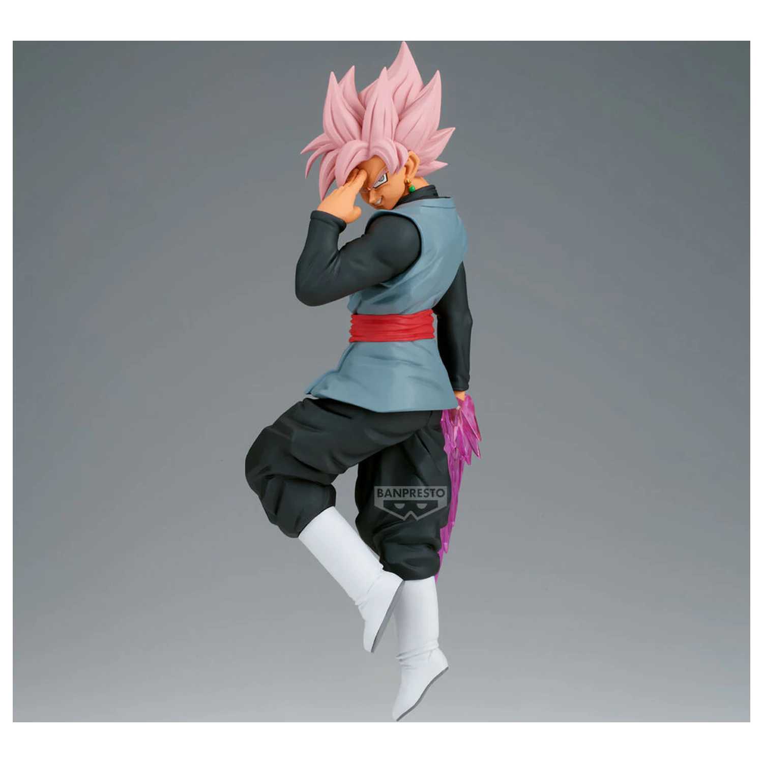 Dragon Ball Super Match Makers Goku Black Super Saiyan Rose figura 23cm fotografija izdelka