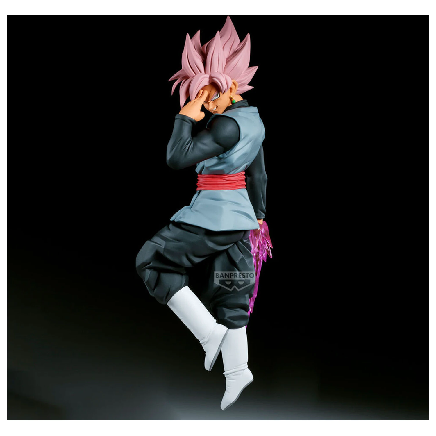 Dragon Ball Super Match Makers Goku Black Super Saiyan Rose figura 23cm fotografija izdelka