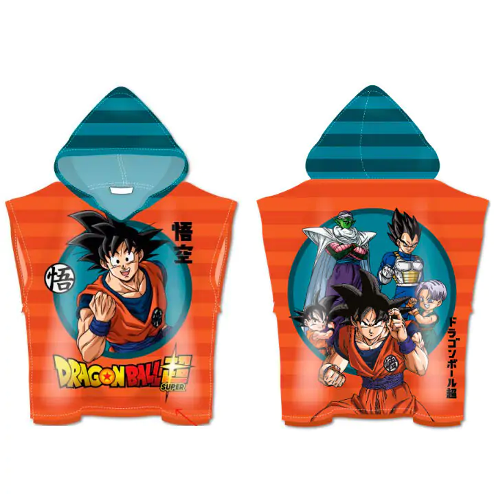 Dragon Ball Super mikrofibrani poncho brisača fotografija izdelka