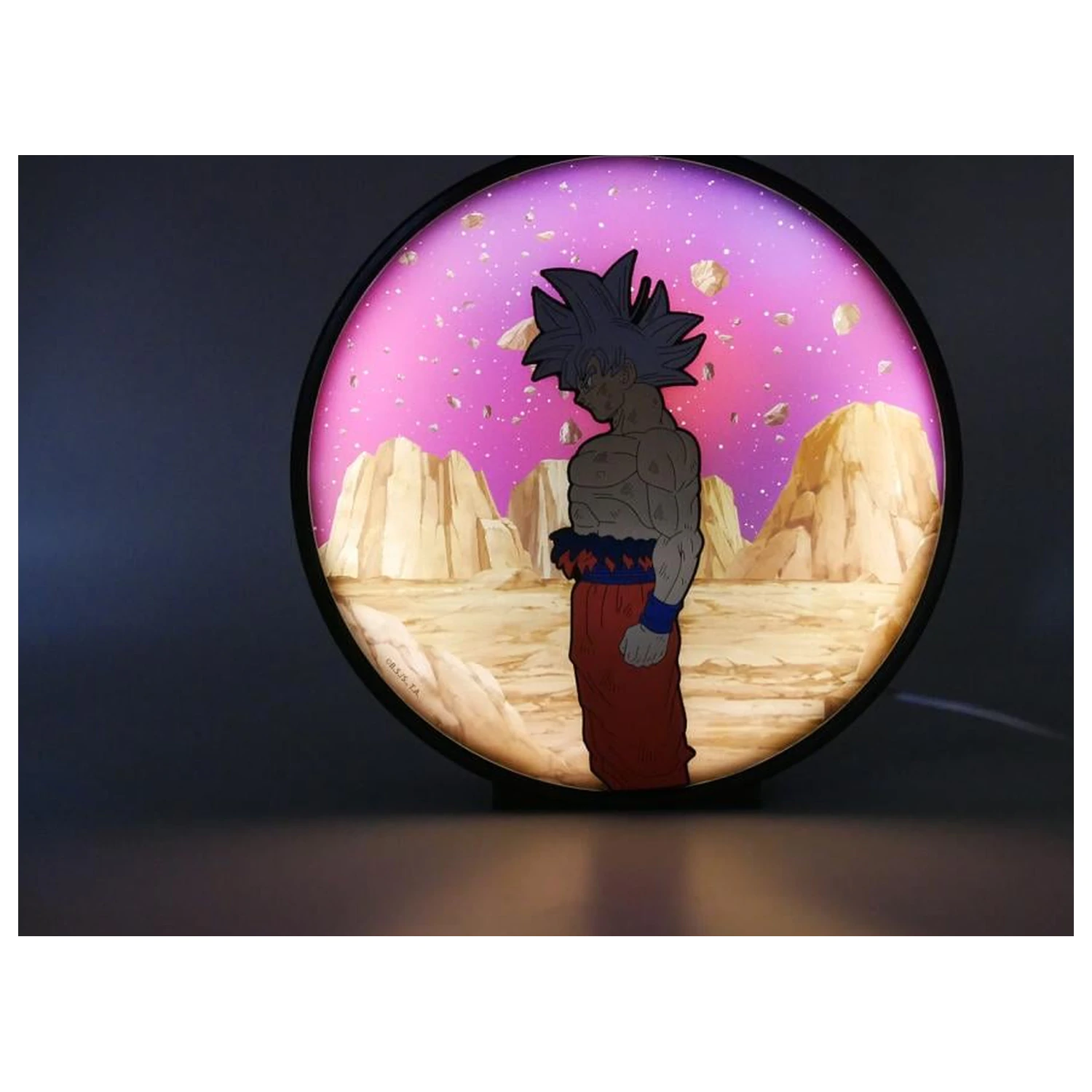 Dragon Ball Super Instinct Goku svetilka fotografija izdelka