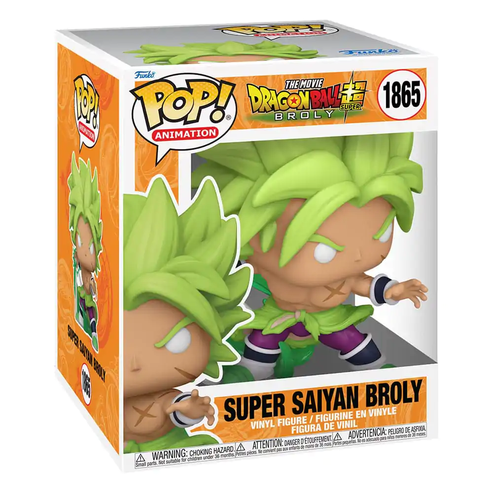 Dragon Ball Super Oversized Funko POP! Vinilna Figura SS Broly 15 cm fotografija izdelka